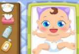 لعبة رعاية طفل بيبي حديث الولادة